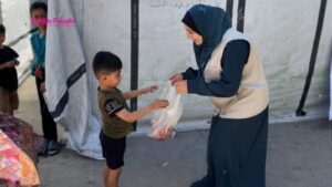 Read more about the article Khadijatee Foundation Salurkan 200 Kilogram Daging Qurban untuk 100 Keluarga di Gaza Utara