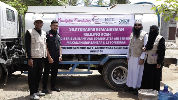 You are currently viewing Khadijatee Foundation Menyalurkan Bantuan Kemanusiaan Aceh Wilayah Pidie Jaya & Aceh Utara – Juni 2026